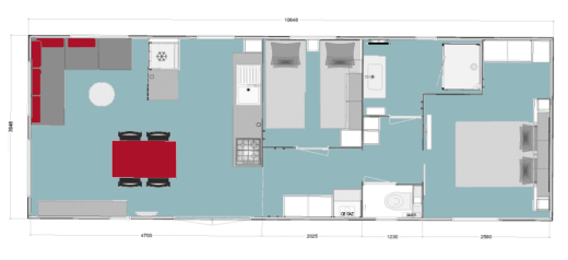 Cachemire – Mobilhome Premium 4 personnes