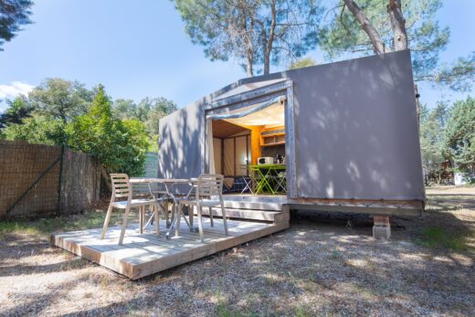 Coquelicot – Tente lodge Eco 4 personnes